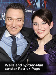 Wells and Spider-Man Co-star Patrick Page