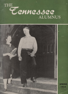 vintage 1954 Alumnus cover
