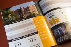 A Spread from the University of Tennessee campus guide 