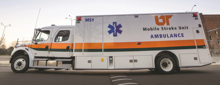 The UT Health Science Center’s mobile stroke unit