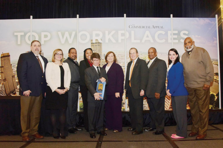 For the third year in a row, UTHSC was ranked one of the top Workplaces in the Greater Memphis area in The Commercial Appeal, the daily newspaper in Memphis.